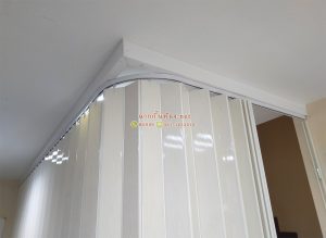 ติดฉากกั้นห้อง pvc
